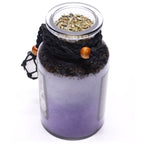 Ancient Witch Bath Spell Potion & Rock Crystal Amulet - Cleansing